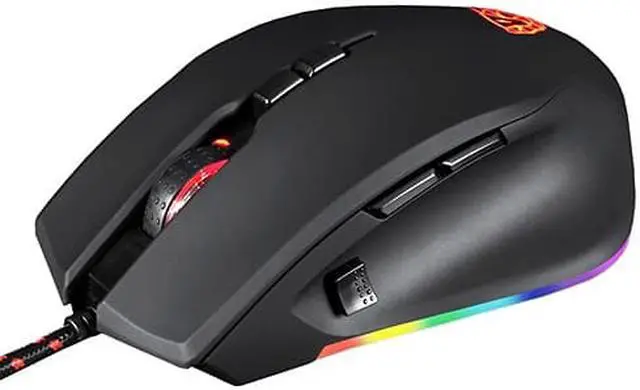 Alt view image 2 of 5 - Wired Gaming Mouse RGB Spectrum Backlit Ergonomic Mouse Programmable Buttons up to 5000 DPI for Windows PC Gamers