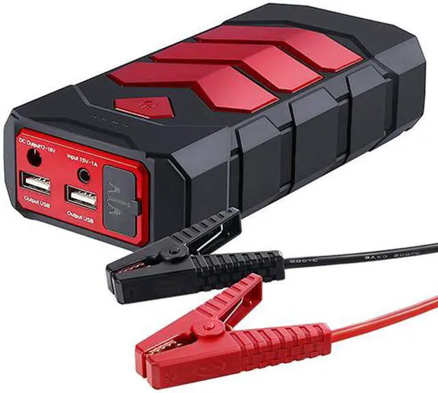 Alt view image 4 of 5 - Car Jump Starter, 10A Portable Charger Power Bank with LED Flash Light