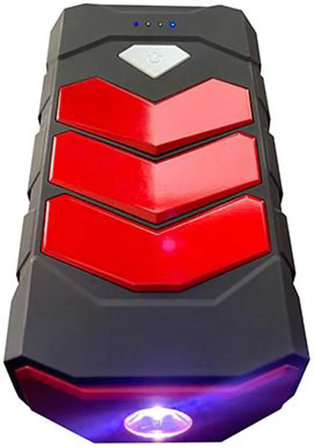 Alt view image 5 of 5 - Car Jump Starter, 10A Portable Charger Power Bank with LED Flash Light