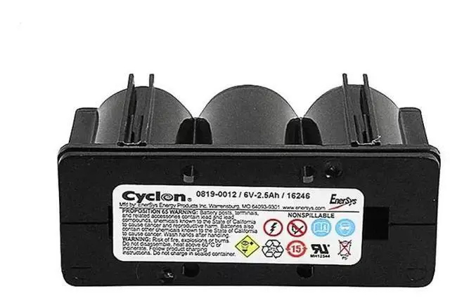 Main image of Hawker Cyclon Monobloc 6 Volt 2.5 Ah Sealed Lead Acid Battery Replacement  High-Performance, Long-Life 9500hr Battery