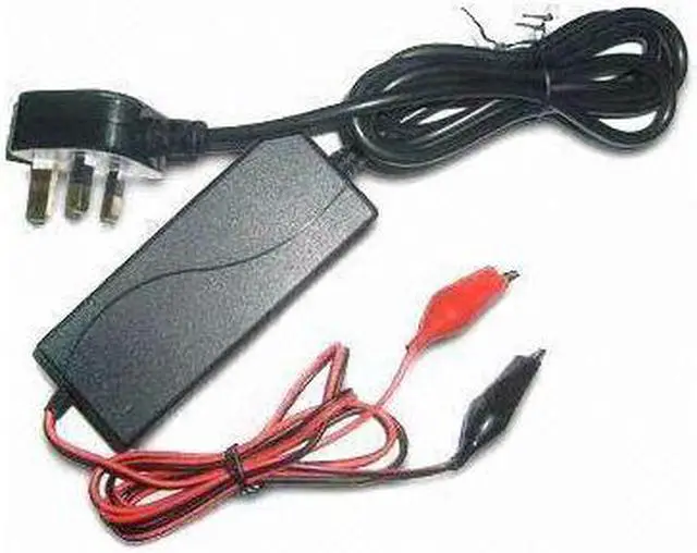 Main image of 12V/2.0A Lead-acid Battery Charger with 3-stage Charging Modes and Short-circuit Protection