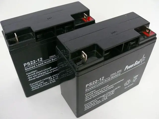 Main image of PowerStar--22AH High Rate SLA Battery replaces 51814 6fm17 6-dzm-20 6-fm-18 lcx1220p - 2PK