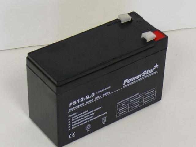 Vision CP1290 Battery 12V 9Ah Sealed Rechargeable