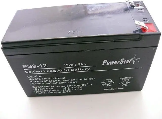 Main image of PowerStar®  Battery replaces gp1272 np7-12 bp7-12 ps-1270 ub1280 cy0112