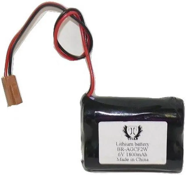 Alt view image 3 of 3 - Tank BR-AGCF2W 6V 996 Lithium Battery For A98L-0031-0011#L FANUC PLC