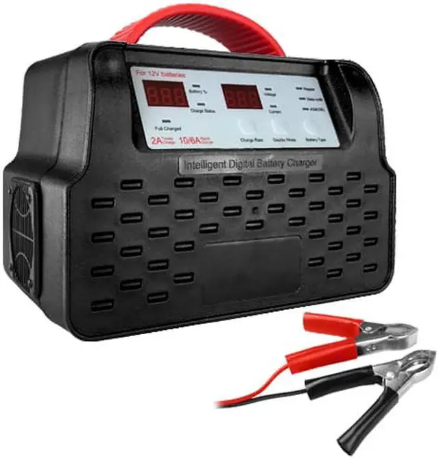 Main image of 12V 10AMP/6 amp RAPID CHARGER WITH 2AMp Trickle Charger - Camper Charger