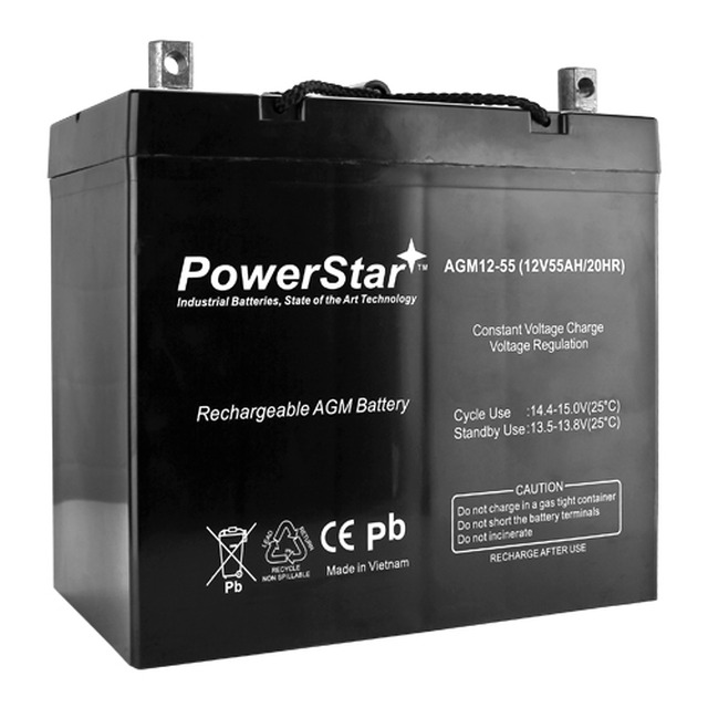 Mighty Max Battery 12V 7Ah F2 Sealed Lead Acid Replacement Battery For Zipp Sla 12v 8ah 10pk Max3977108