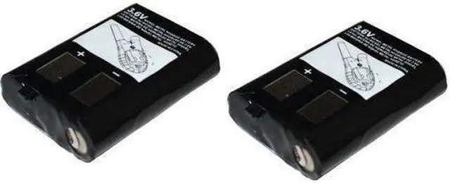 Main image of New Replacement Battery 2 Pack 53617 for Motorola 2-Way Radios KEBT-086 FRS-010