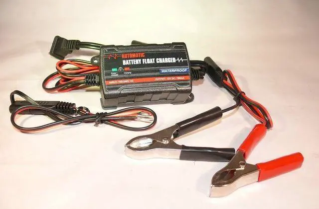 Main image of 0.75 to 1.25A 12V SMART CHARGER MULTIPLE CONNECTORS WATERPROOF