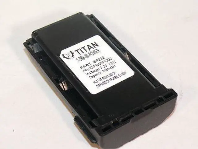 Main image of Tank® Radio Battery For BLI-BP232 Fits Icom F14/F24/F33GS/33GT and More