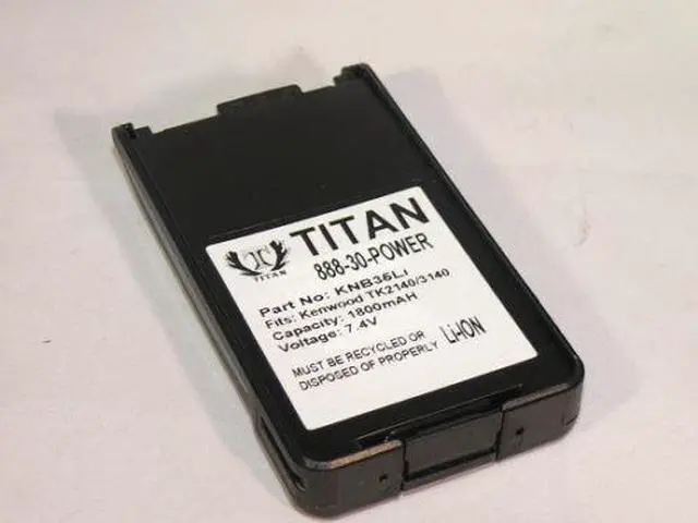 Main image of TankTwo Way Radio Battery BP5635LI Fits Kenwood KNB35L Li-ION Replacement