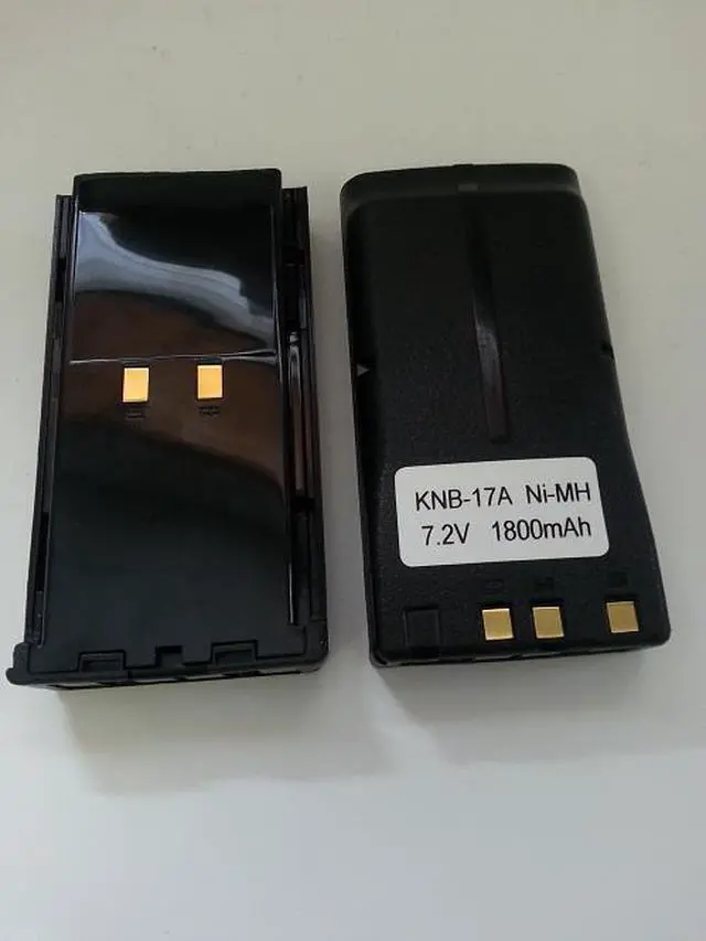Main image of 2 Pieces of KNB17/A Battery for KENWOOD TK280 TK380 TK390 TK480 NIMH 1800MAH