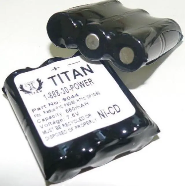 Main image of 2X For Motorola HNN9056 HNN9056A HNN9044A High Capacity 7.5V Ni-CD Battery
