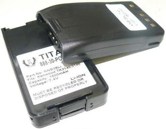 Main image of 2 PACK Tank RADIO BATTERY FOR KENWOOD KNB-35L KNB35 KNB-57L