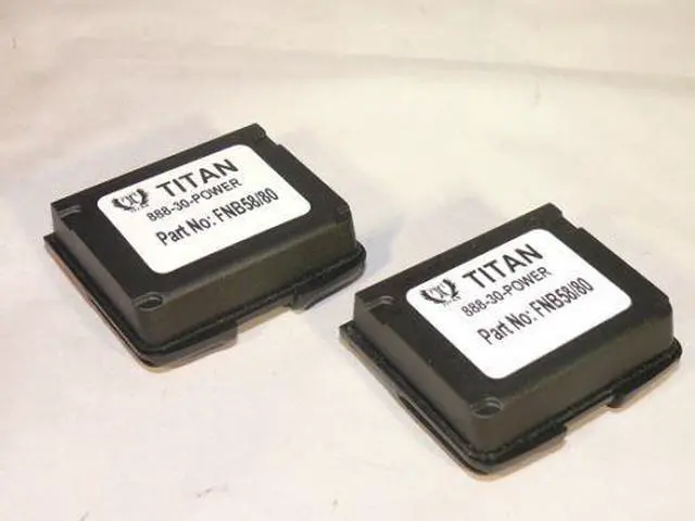 Main image of 2 Pack of FNB-80 FNB-58 Battery for Yaesu Vertex Two Way Radio VXA-700