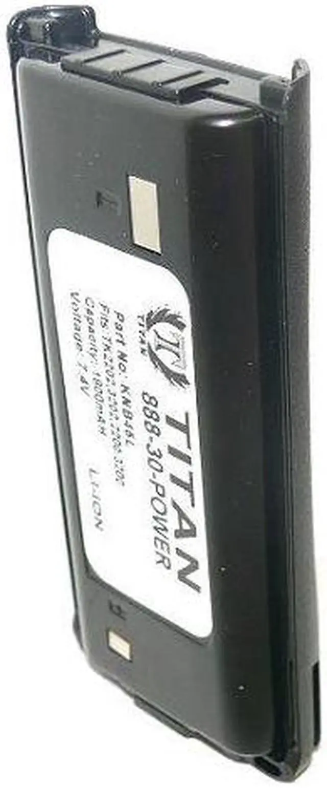 Alt view image 3 of 3 - KNB-45L Battery for KENWOOD TK-2200LP TK-2212L TK-3212L