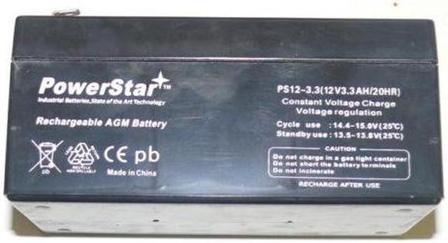 Alt view image 2 of 3 - 3YR WARRANTY 12V 3AH SLA Replacement Battery for APC Back-UPS ES 350 VA