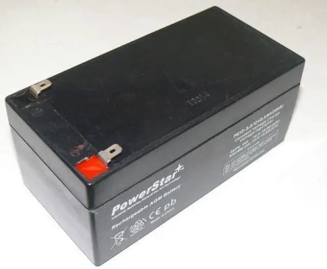 Alt view image 2 of 3 - PowerStar TOUGH BATTERY FOR WP3-12 Backup 12 Volt 3.3AH
