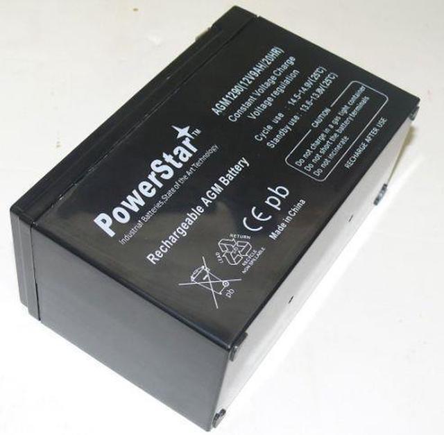 Alt view image 4 of 4 - Replacement Panasonic UP-RW1245P1, UPRW1245P1 12V 9Ah UPS Battery by POWERSTAR