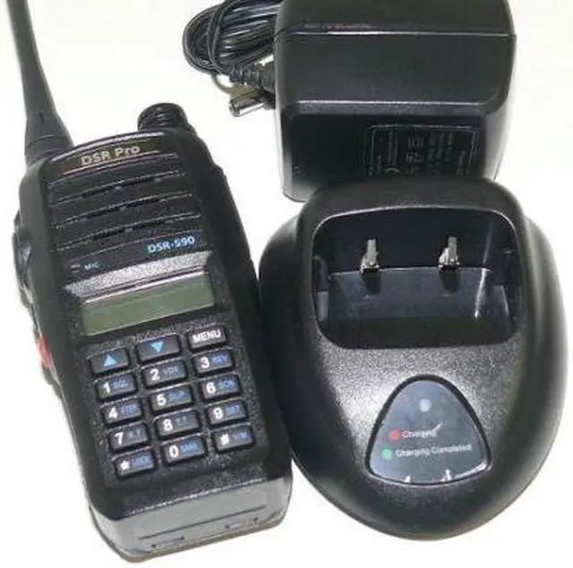 Alt view image 2 of 7 - UHF 450-520Mhz 128Ch 5W Radio DSR-590 Radio Replaces Motorola HT1250