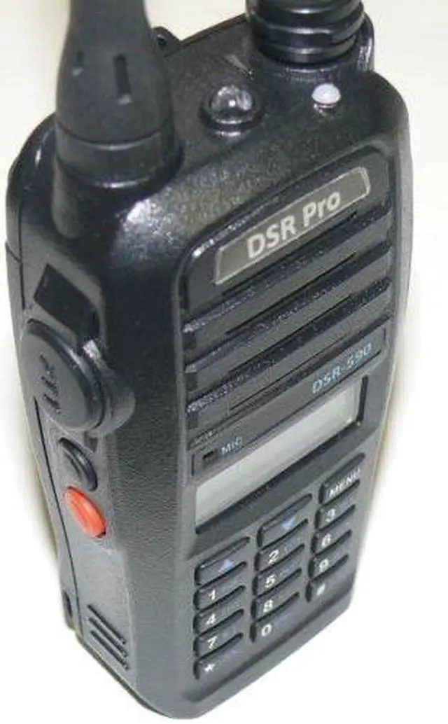 Alt view image 6 of 7 - UHF 450-520Mhz 128Ch 5W Radio DSR-590 Radio Replaces Motorola HT1250