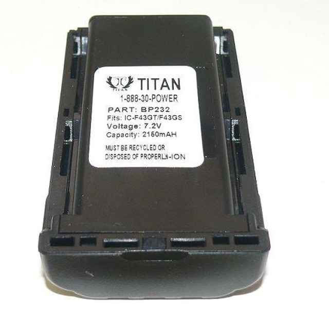 thumbnail image 2 of 2x 7.4V 2200mAh Li-ion Replacement Battery For Icom BP-230/231/232 Series Radios 2 of 6