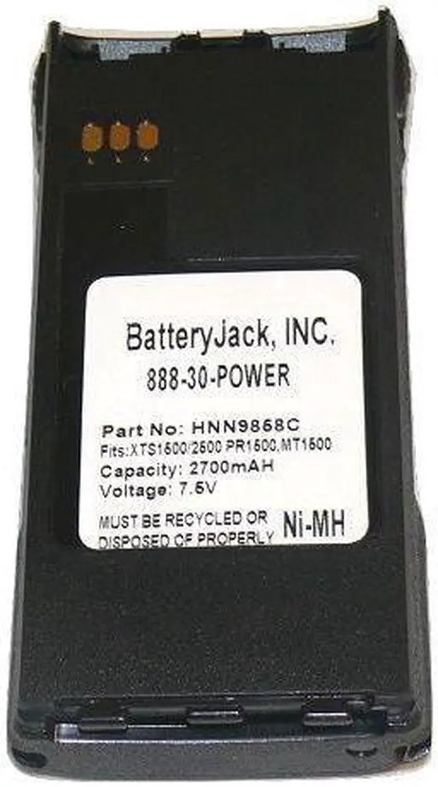 Alt view image 2 of 3 - 7.5V 2700mAh NTN9858 Battery for MOTOROLA XTS1500 XTS2500