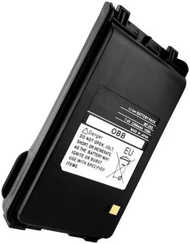 Alt view image 5 of 5 - 2200mAh BP-265 Battery Replacement for ICOM IC-T70A / IC-T70E FM Transceiver
