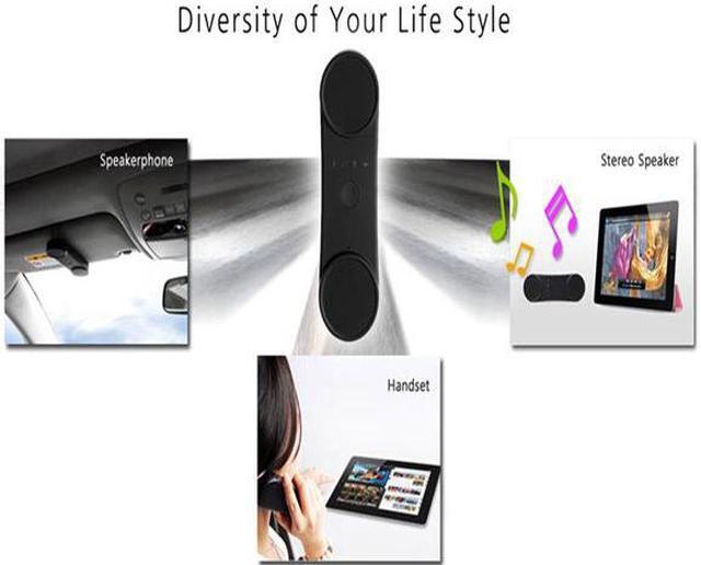 Alt view image 2 of 4 - bCODA CODA One Bluetooth Handfree Car Unit for Cell Phone - Black