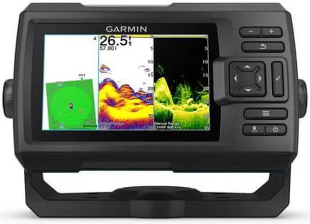 Alt view image 2 of 11 - GARMIN STRIKER VIVID 5CV 5 FISHFINDER GPS TRACK PLOTTER WITH GT20 NOT A CHART PLOTTER
