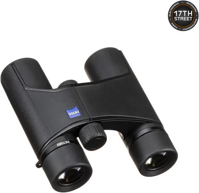 Alt view image 6 of 6 - Zeiss 10x25 Victory Pocket Binoculars For Bird Watching (Black) with Waith Harness Strap, Camo Baseball Hat, Waith Cleaning Cloth, Zeiss Lens Wipes Box and Waith Floating Strap (Yellow) (Bundle Set)