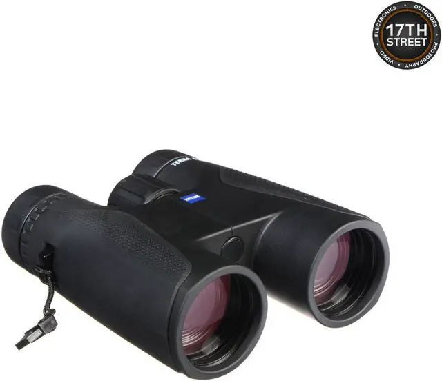 Alt view image 6 of 6 - Zeiss 8x42 Terra ED Binoculars For Bird Watching (Black) with Waith Binocular Comfort Carrying Harness Strap, Waith Adjustable Camo Baseball Hat and Waith Microfiber Lens Cleaning Cloth (Bundle Set)
