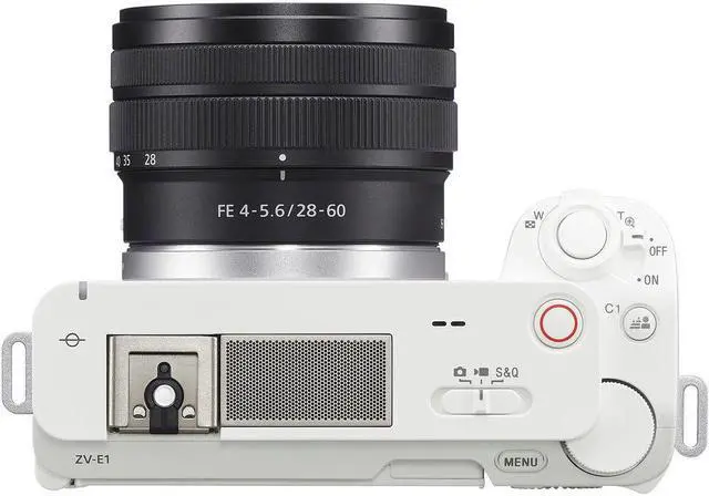 Alt view image 2 of 20 - Sony ZV-E1 Mirrorless Camera with 28-60mm Lens (White)
