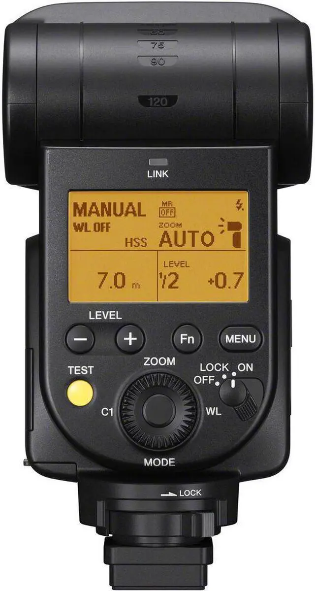 Alt view image 5 of 20 - Sony GN60 Wireless Radio Control External Flash Small(Black)