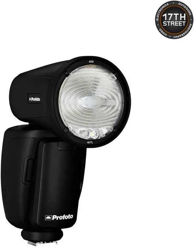 Alt view image 5 of 7 - Profoto A10 AirTTL-C Studio Light Built-In AirX for Canon, Profoto Clic Magnum Reflector, Profoto Clic Dome and Profoto Clic CTO Kit (Essential Bundle Set)