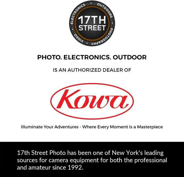 Alt view image 3 of 7 - Kowa BD II XD 8x42mm PROMINAR Roof Prism Binocular with Waith Harness Webbing Strap, Waith Compact Keychain Flashlight, Nikon Lens Pen Cleaning System and Waith Cleaning Cloth (Essential Bundle)