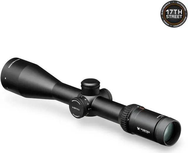 Alt view image 6 of 7 - Vortex Optics Viper HS 4-16x50 SFP Dead-Hold BDC MOA Riflescope with Vortex Optics 30mm Tactical Rings (Medium), Vortex Logo Hat Camo Black and Waith 30mm Riflescope Bubble Leveler (Bundle Set)