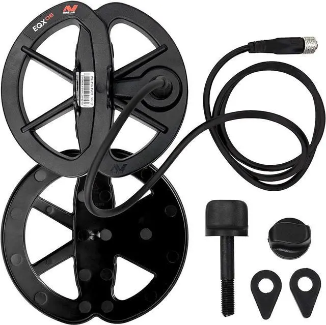 Alt view image 5 of 6 - Minelab Equinox 800 All-Terrain Waterproof Multi-Purpose Metal Detector + Equinox Double-D 6" Smart Coil with Skid Plate