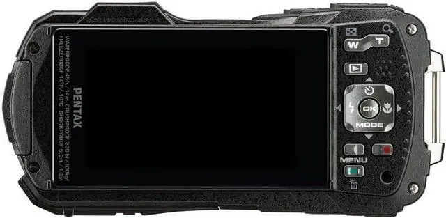 Alt view image 2 of 4 - PENTAX WG-90 Blue Waterproof Camera, Shockproof, Dustproof, Freezeproof, Built-in 6-LED Ring Light for Macro Photography