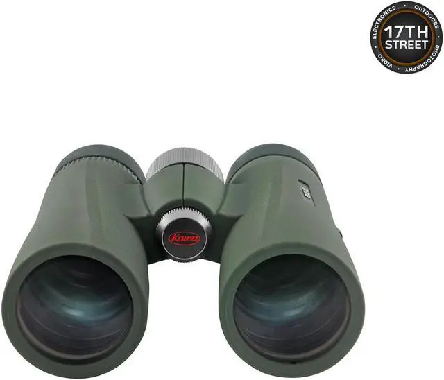 Alt view image 6 of 6 - Kowa BD II XD 10x42mm PROMINAR Roof Prism Binoculars for Bird Watching, Hiking with Waith Adjustable Baseball Hat (Camo),Waith Binocular Harness Strap and Waith Microfiber Cleaning Cloth (Bundle Kit)