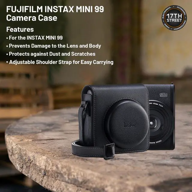 Alt view image 5 of 7 - Fujifilm Instax Mini 99 Instant Film Camera with Instax Mini 99 Camera Case, Instax Mini Photo Album, 2 Pack of Instant Film (20 Exposures) and Waith Microfiber Cleaning Cloth (Essential Bundle Set)