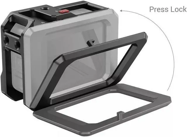 Alt view image 4 of 7 - SmallRig Camera Cage for GoPro HERO11/HERO10/HERO9 - Black