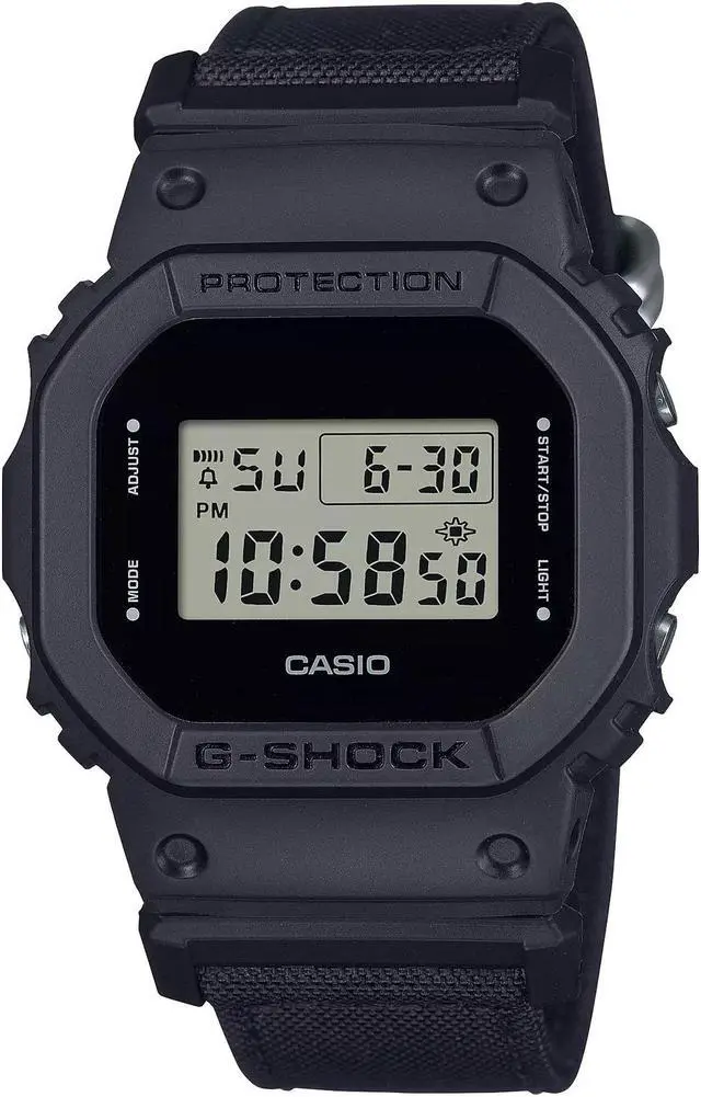 Main image of Casio G-Shock DW-5600BCE-1 Men's Classic Digital Display Fashion Watch, Black