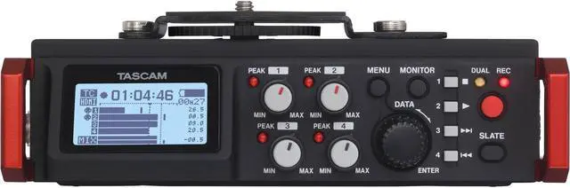 Main image of TASCAM DR-701D 4-Channel /6-Track Multitrack Field Recorder with Omni Microphone