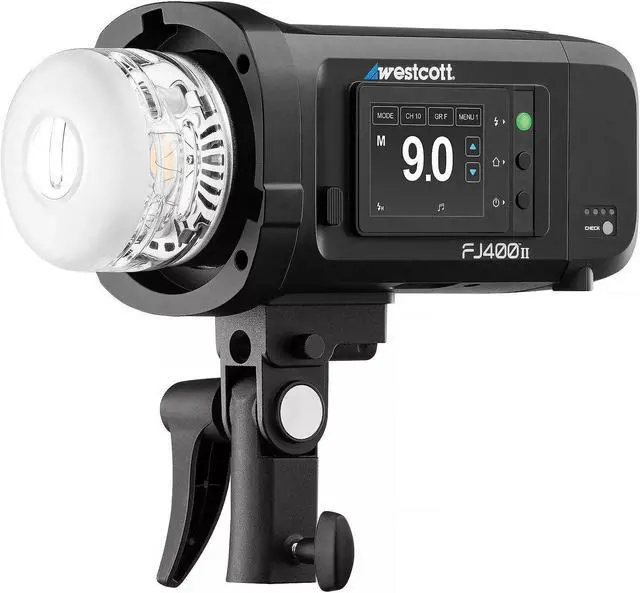 Alt view image 6 of 8 - Westcott FJ400 II Strobe 1-Light Backpack Kit with FJ-X3 M Universal Trigger