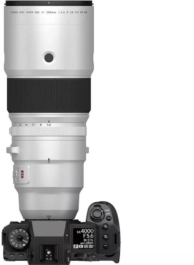 Alt view image 5 of 13 - Fujifilm XF 500mm F5.6 R LM OIS WR Full-Frame Lens, White