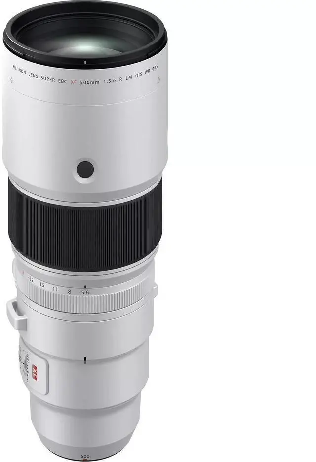 Main image of Fujifilm XF 500mm F5.6 R LM OIS WR Full-Frame Lens, White