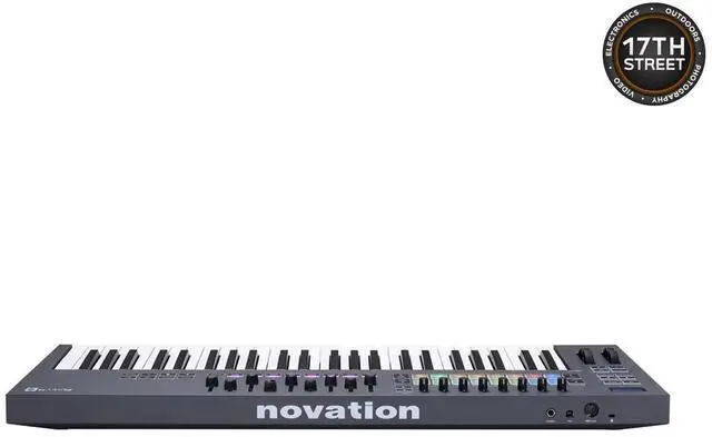 Alt view image 5 of 6 - Novation FLkey 49-Key MIDI Keyboard Controller, Headphones, Cover, Pedal Bundle