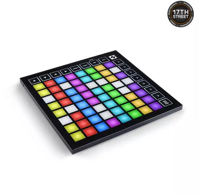 Alt view image 2 of 6 - Novation Launchpad Mini 64Pad Grid Controller, Headphones/Case/Cable Ties Bundle