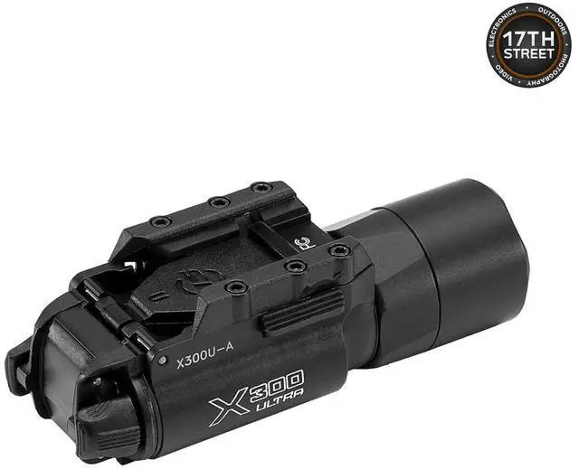 Alt view image 6 of 6 - SureFire X300 Handgun WeaponLight, Black with Batteries/Tester/Cases Bundle